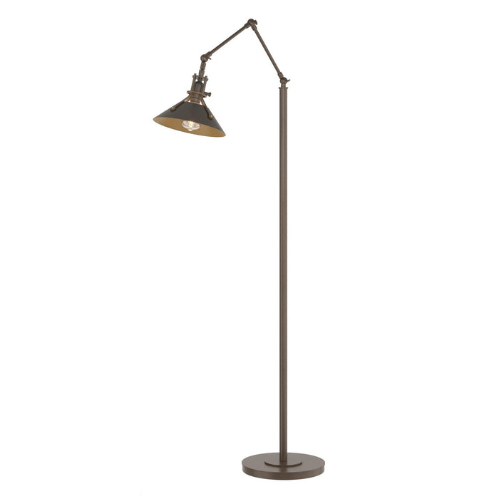 Henry Floor Lamp in Bronze with Oil Rubbed Bronze Accent - 242215-SKT-05-14 by Hubbardton Forge