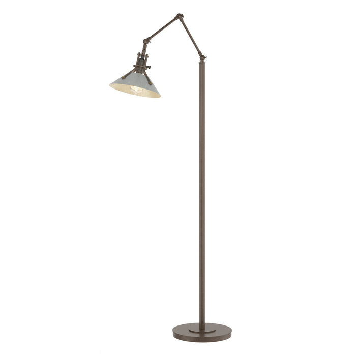 Henry Floor Lamp in Bronze with Vintage Platinum Accent - 242215-SKT-05-82 by Hubbardton Forge