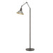 Henry Floor Lamp in Dark Smoke with Sterling Accent - 242215-SKT-07-85 by Hubbardton Forge