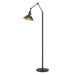 Henry Floor Lamp in Black with Dark Smoke Accent - 242215-SKT-10-07 by Hubbardton Forge