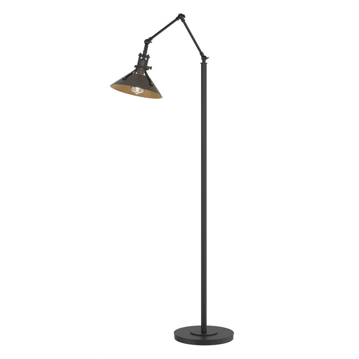 Henry Floor Lamp in Black with Oil Rubbed Bronze Accent - 242215-SKT-10-14 by Hubbardton Forge