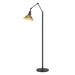 Henry Floor Lamp in Black with Modern Brass Accent - 242215-SKT-10-86 by Hubbardton Forge