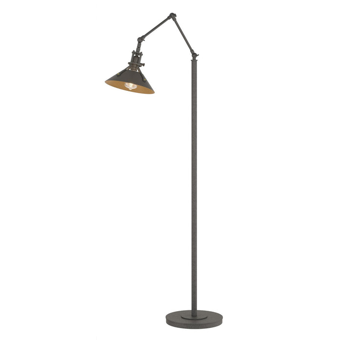 Henry Floor Lamp in Natural Iron with Dark Smoke Accent - 242215-SKT-20-07 by Hubbardton Forge