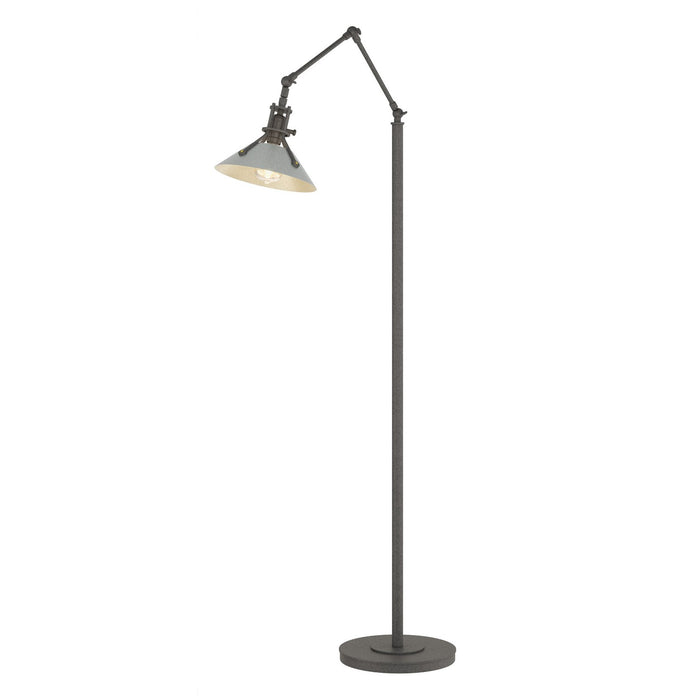 Henry Floor Lamp in Natural Iron with Vintage Platinum Accent - 242215-SKT-20-82 by Hubbardton Forge