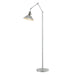 Henry Floor Lamp in Vintage Platinum with Vintage Platinum Accent - 242215-SKT-82-82 by Hubbardton Forge