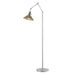 Henry Floor Lamp in Vintage Platinum with Soft Gold Accent - 242215-SKT-82-84 by Hubbardton Forge