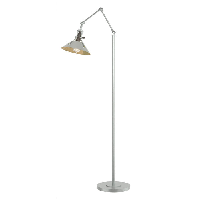 Henry Floor Lamp in Vintage Platinum with Sterling Accent - 242215-SKT-82-85 by Hubbardton Forge