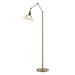 Henry Floor Lamp in Soft Gold with White Accent - 242215-SKT-84-02 by Hubbardton Forge