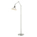 Henry Floor Lamp in Sterling with White Accent - 242215-SKT-85-02 by Hubbardton Forge