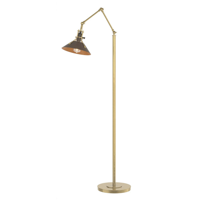 Henry Floor Lamp in Modern Brass with Bronze Accent - 242215-SKT-86-05 by Hubbardton Forge