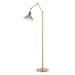 Henry Floor Lamp in Modern Brass with Vintage Platinum Accent - 242215-SKT-86-82 by Hubbardton Forge