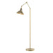 Henry Floor Lamp in Modern Brass with Soft Gold Accent - 242215-SKT-86-84 by Hubbardton Forge