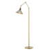 Henry Floor Lamp in Modern Brass with Sterling Accent - 242215-SKT-86-85 by Hubbardton Forge