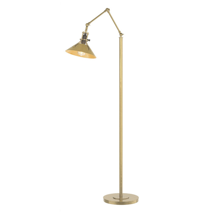 Henry Floor Lamp in Modern Brass with Modern Brass Accent - 242215-SKT-86-86 by Hubbardton Forge