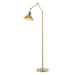 Henry Floor Lamp in Modern Brass with Modern Brass Accent - 242215-SKT-86-86 by Hubbardton Forge