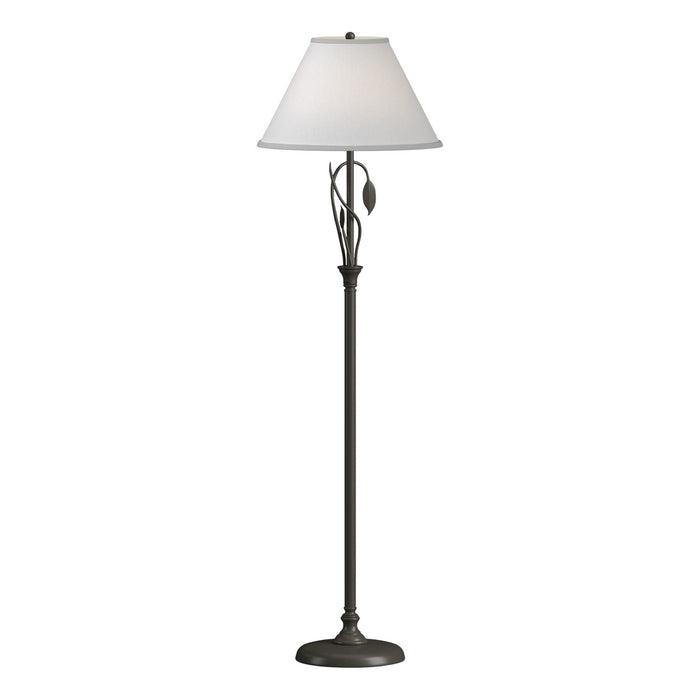 Forged Leaves and Vase Floor Lamp in Dark Smoke - 246761-SKT-07-SF1755 by Hubbardton Forge