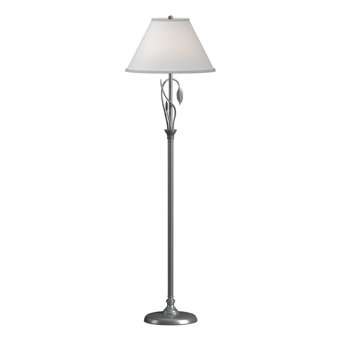 Forged Leaves and Vase Floor Lamp in Vintage Platinum - 246761-SKT-82-SF1755 by Hubbardton Forge