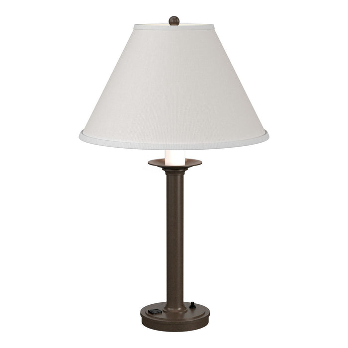 Simple Lines Table Lamp in Bronze - 262072-SKT-05-SF1655 by Hubbardton Forge