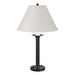 Simple Lines Table Lamp in Oil Rubbed Bronze - 262072-SKT-14-SF1655 by Hubbardton Forge