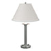 Simple Lines Table Lamp in Vintage Platinum - 262072-SKT-82-SF1655 by Hubbardton Forge