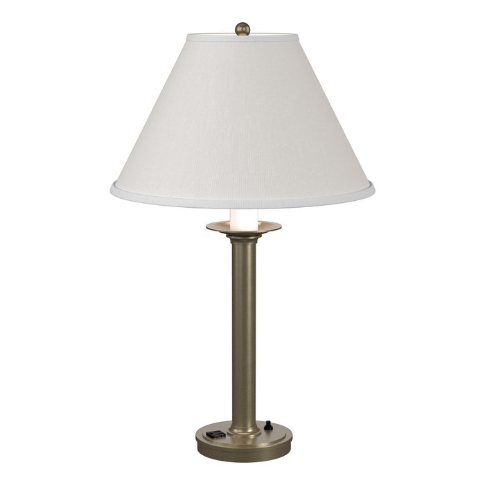 Simple Lines Table Lamp in Soft Gold - 262072-SKT-84-SF1655 by Hubbardton Forge