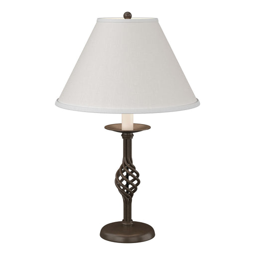 Twist Basket Table Lamp in Bronze - 265001-SKT-05-SF1555 by Hubbardton Forge