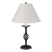 Twist Basket Table Lamp in Black - 265001-SKT-10-SF1555 by Hubbardton Forge