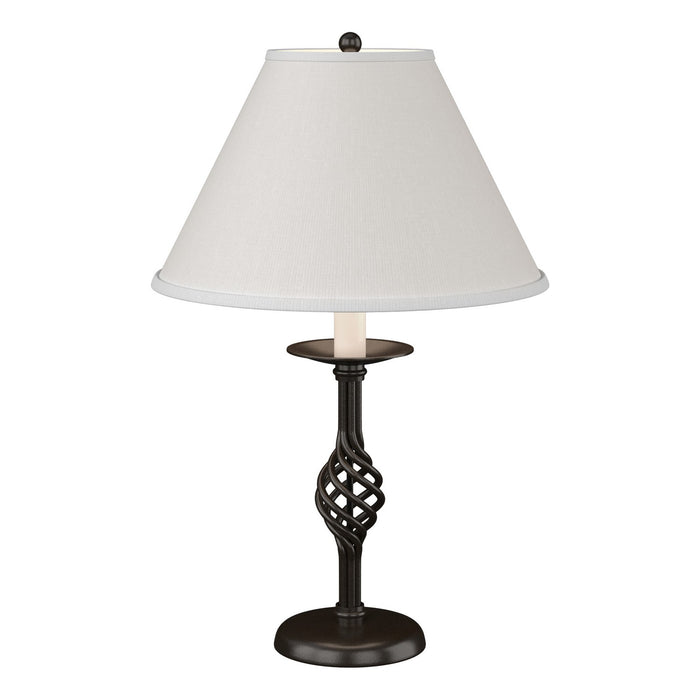 Twist Basket Table Lamp in Oil Rubbed Bronze - 265001-SKT-14-SF1555 by Hubbardton Forge