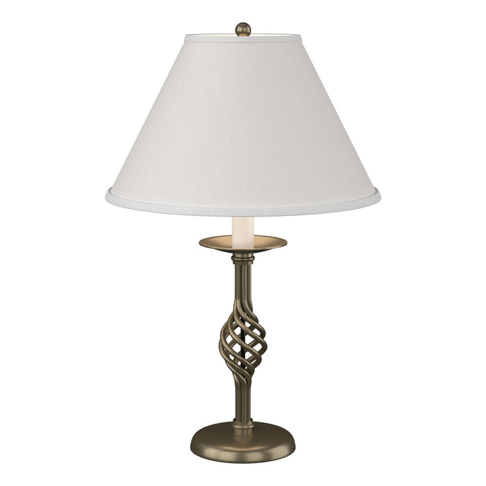 Twist Basket Table Lamp in Soft Gold - 265001-SKT-84-SF1555 by Hubbardton Forge