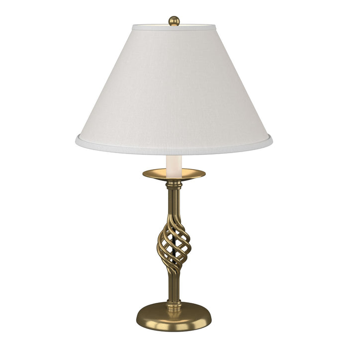 Twist Basket Table Lamp in Modern Brass - 265001-SKT-86-SF1555 by Hubbardton Forge