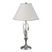 Forged Leaves and Vase Table Lamp in Vintage Platinum - 266760-SKT-82-SF1555 by Hubbardton Forge