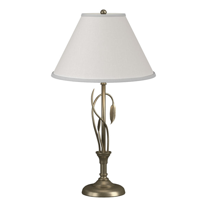 Forged Leaves and Vase Table Lamp in Soft Gold - 266760-SKT-84-SF1555 by Hubbardton Forge