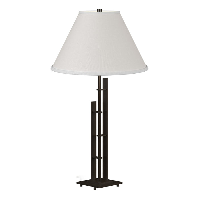 Metra Double Table Lamp in Oil Rubbed Bronze - 268421-SKT-14-SF1755 by Hubbardton Forge