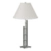 Metra Double Table Lamp in Vintage Platinum - 268421-SKT-82-SF1755 by Hubbardton Forge