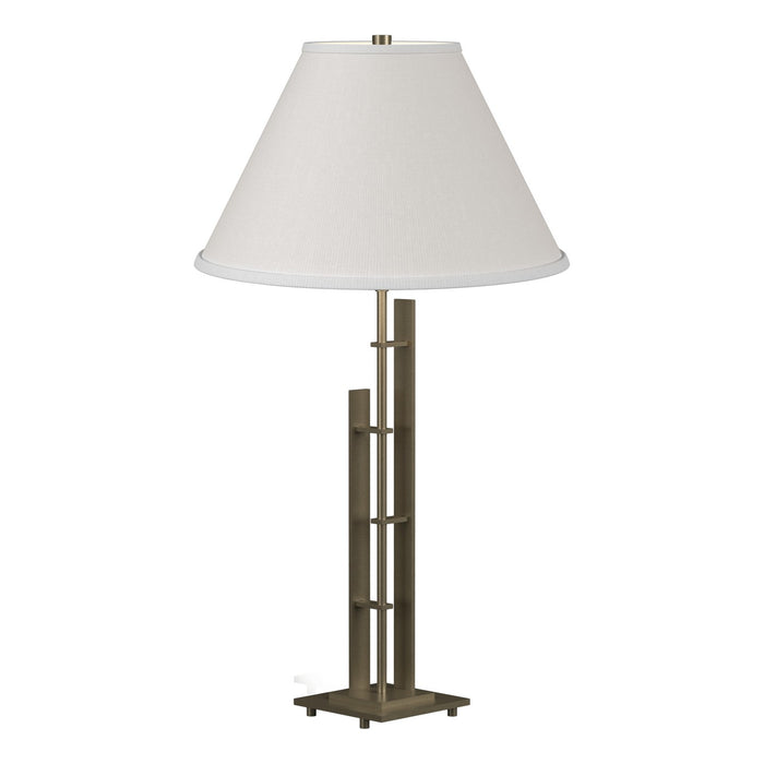 Metra Double Table Lamp in Soft Gold - 268421-SKT-84-SF1755 by Hubbardton Forge