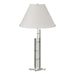 Metra Double Table Lamp in Sterling - 268421-SKT-85-SF1755 by Hubbardton Forge