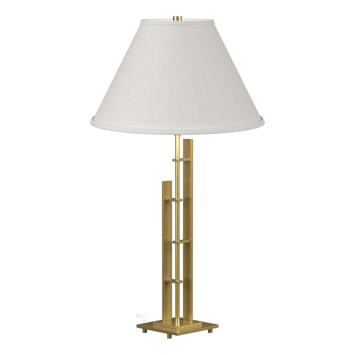 Metra Double Table Lamp in Modern Brass - 268421-SKT-86-SF1755 by Hubbardton Forge