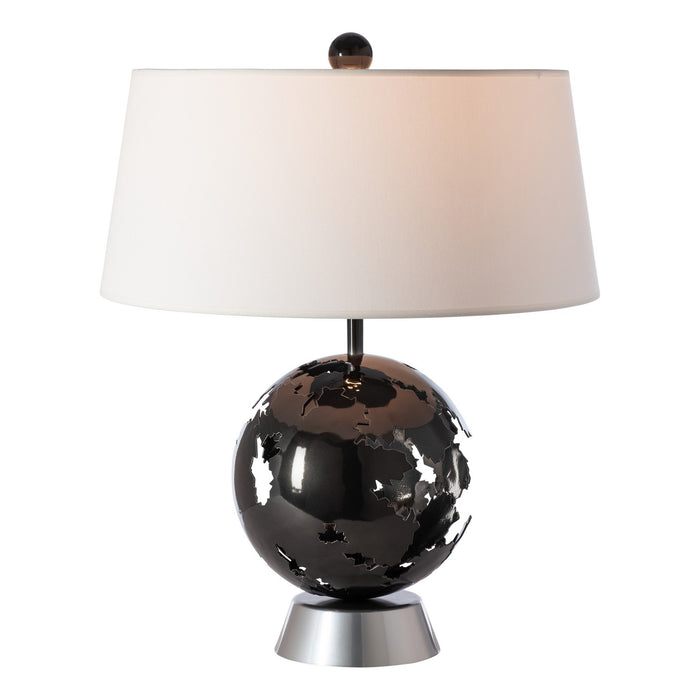 Pangea Table Lamp in Ink with Sterling Accent - 272119-SKT-89-85-SF2210 by Hubbardton Forge