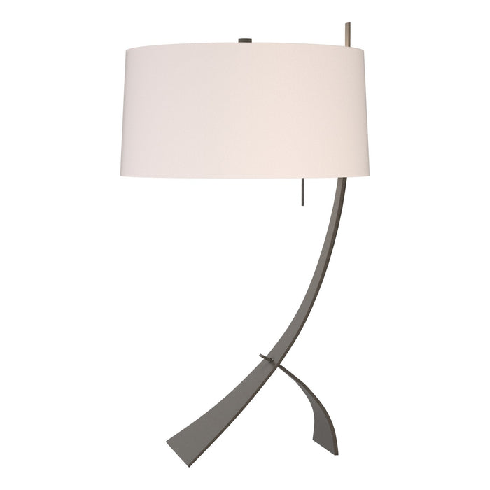 Stasis Table Lamp in Dark Smoke - 272666-SKT-07-SE1695 by Hubbardton Forge