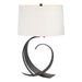 Fullered Impressions Table Lamp in Black - 272674-SKT-10-SF1494 by Hubbardton Forge