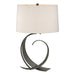 Fullered Impressions Table Lamp in Natural Iron - 272674-SKT-20-SE1494 by Hubbardton Forge