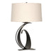 Fullered Impressions Large Table Lamp in Black - 272678-SKT-10-SE1794 by Hubbardton Forge