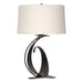 Fullered Impressions Large Table Lamp in Black - 272678-SKT-10-SF1794 by Hubbardton Forge