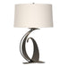 Fullered Impressions Large Table Lamp in Natural Iron - 272678-SKT-20-SF1794 by Hubbardton Forge