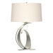 Fullered Impressions Large Table Lamp in Vintage Platinum - 272678-SKT-82-SE1794 by Hubbardton Forge