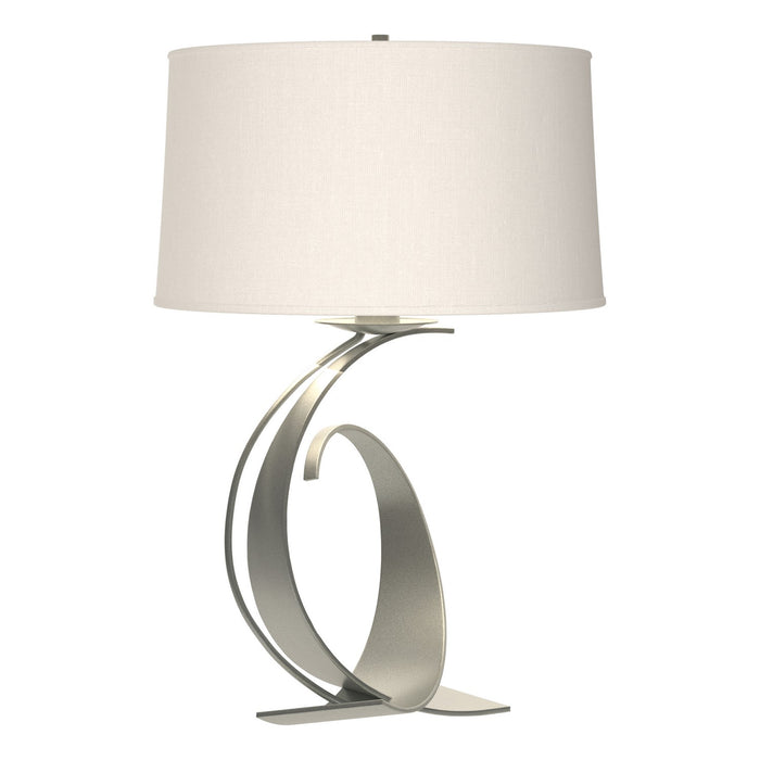 Fullered Impressions Large Table Lamp in Vintage Platinum - 272678-SKT-82-SF1794 by Hubbardton Forge