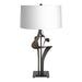 Antasia Table Lamp in Oil Rubbed Bronze - 272800-SKT-14-SF1695 by Hubbardton Forge