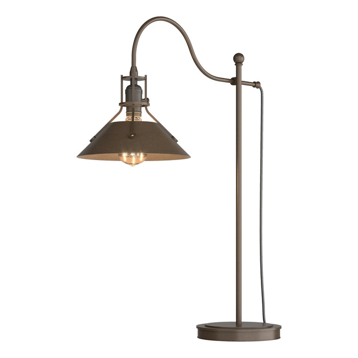 Henry Table Lamp in Bronze with Bronze Accent - 272840-SKT-05-05 by Hubbardton Forge