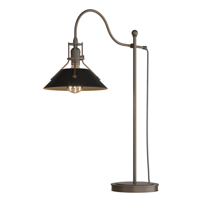 Henry Table Lamp in Bronze with Black Accent - 272840-SKT-05-10 by Hubbardton Forge