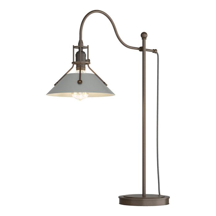 Henry Table Lamp in Bronze with Vintage Platinum Accent - 272840-SKT-05-82 by Hubbardton Forge